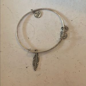 Alex and Ani feather bracelet